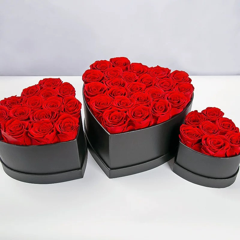 Heart Rose Box